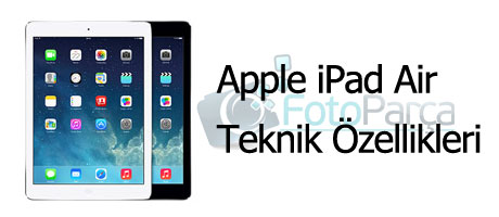iPad Air teknik özellikleri
